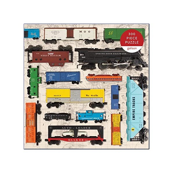 Vintage Toy Trains 300 Piece Puzzle