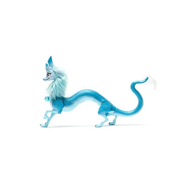 Disney Store Officiel Sisu Lights and Sounds Jouet Dragon – Raya et Le dernier Dragon – Le Dragon articulé Dispose de Longues