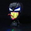 GEAMENT Jeu De Lumières Compatible avec Lego Super Heroes Venom - Kit Déclairage LED pour Spider-Man 76187 Jeu Lego Non Inc