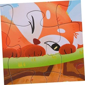 Toyvian 1 Jeu Puzzle pour Enfants Casse-tête Au Sol Blocs De Forme dapprentissage Blocs De Forme Dapprentissage Puzzles dan