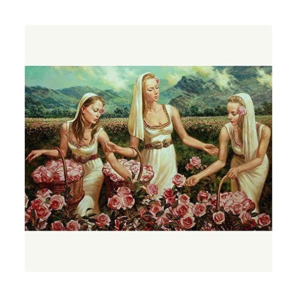 Puzzle 1000 Pièces Adulte Puzzle une famille de trois pour Enfants Adolescent 26X38cm（10.23 * 14.96inch）