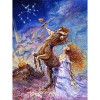 Puzzle 1000 Pièces Adultes, Puzzle Adulte Père Noël Aviron Puzzle Paysage Puzzle Enfant 26X38cm（10.23 * 14.96inch）