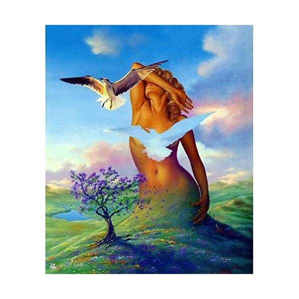 Puzzle 1000 Pièces Adultes, Puzzle Adulte Père Noël Aviron Puzzle Paysage Puzzle Enfant 26X38cm（10.23 * 14.96inch）