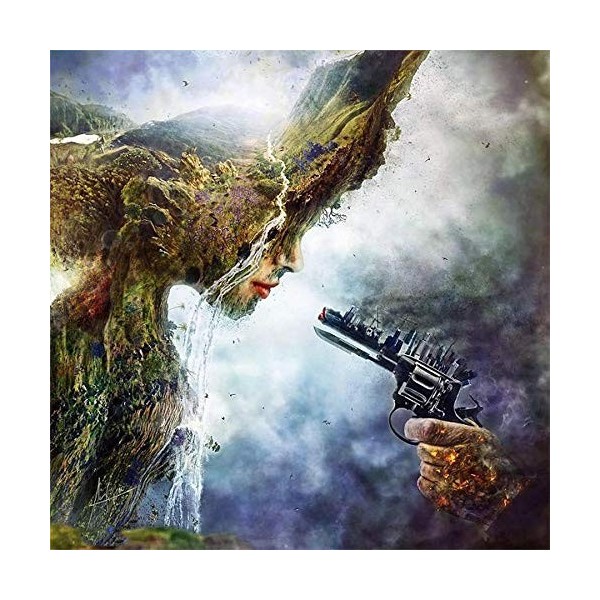 Puzzle 1000 Pièces, Puzzle Adulte, Beau Portrait Puzzle 1000 Pièces Adulte, Jeu de Puzzle pour Adultes Enfants, Jouets Cadeau