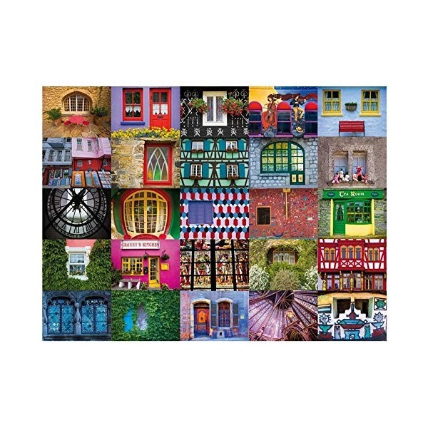 Puzzle 1000 Pièces pour Adultes - Puzzle Adulte Bâtiments et Personnages de lÉgypte Ancienne - Puzzle 1000 Pièces Adultes - 
