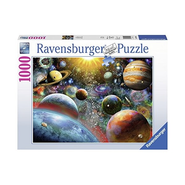 Ravensburger - Puzzle Adulte - Puzzle 1000 p - Vision planétaire - 19858