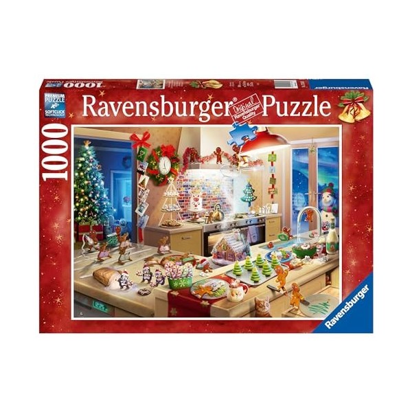 Ravensburger - Puzzle 1000 pièces - Les bonhommes en pain dépices - Adultes et enfants dès 14 ans - Puzzle de qualité supéri