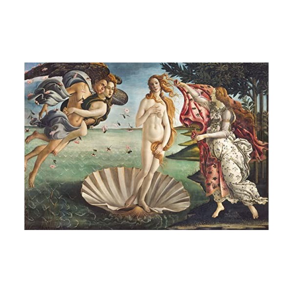 Clementoni El Nacimiento Botticelli 2000pzs Does Not Apply Museum Collection Birth of Venus 2000 pièces, Art, Puzzle Artiste,