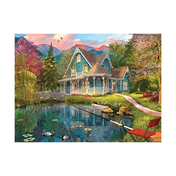 Puzzle 500 Pièces Adultes Villa 52 x 38 cm 500 Pièces Puzzles Adultes Jeu éducatif défi Jouet Puzzle 500 Pièces Adulte Enfant