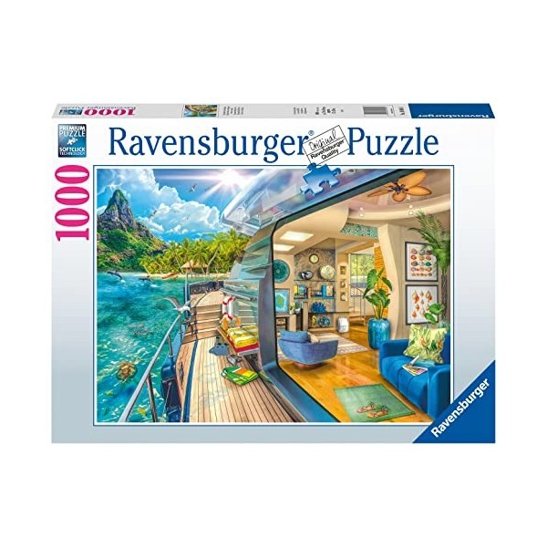 Ravensburger-16948 Fish Puzzle Adulte, 16948, único