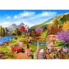 HUADADA Puzzle 1000 Pieces Adultes Puzzle Adulte 1000 Pièces Jeu DIntelligence De lart De La Décoration Moderne Jeu Cadeau 