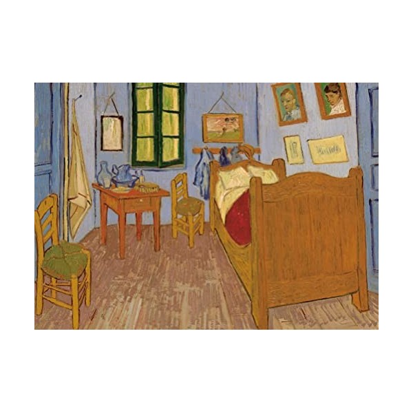 Puzzle 1000 Pièces Adulte Vincent Van Gogh Chambre à Arles 70x50cm Puzzles Adultes Puzzles Classiques 1000 Pièces Adultes Van
