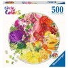 Ravensburger - Puzzle Adulte - Puzzle rond 500 p - Fruits et légumes Circle of Colors - 17169