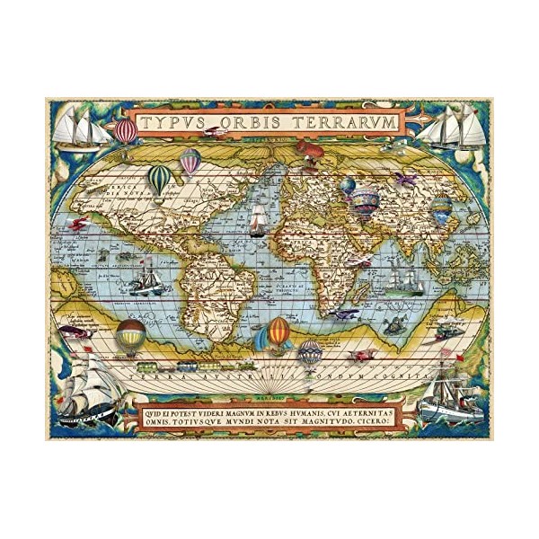 Ravensburger Around The World Puzzle 2000 pièces pour Adultes et Enfants à partir de 12 Ans