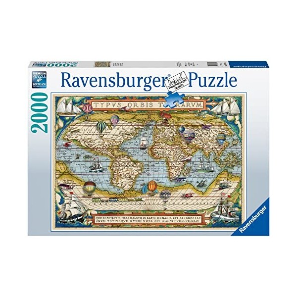 Ravensburger Around The World Puzzle 2000 pièces pour Adultes et Enfants à partir de 12 Ans