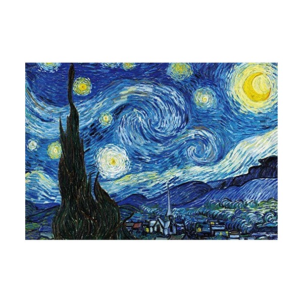 Puzzle 1000 pièces Vincent Van Goghs Beyfish dans Un Vase en cuivre 70 x 50 cm Puzzle Adulte Puzzle Classique 1000 pièces Ad