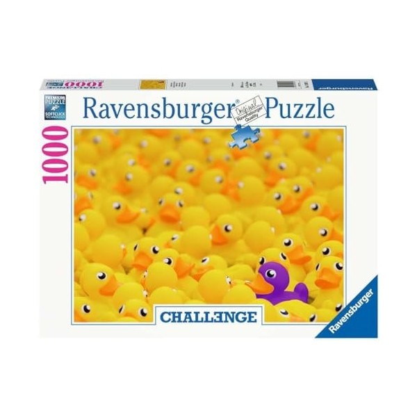 Ravensburger - Puzzle 1000 pièces - Canards Challenge Puzzle - Adultes et enfants dès 14 ans - Puzzle de qualité supérieure