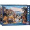 Eurographics 6000-0957 Puzzle « San Francisco Cable Car Heaven» 1000 pièces 