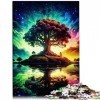 Puzzle pour Adultes Arbre Cosmique de la Vie 1000 pièces Puzzles pour Adultes Cadeaux Puzzles en Carton Grand Cadeau pour Adu