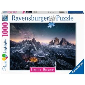 Ravensburger Puzzle Adulte 1000 p - Les Tre Cime di lavaredo, Dolomites Puzzle Highlights - Adultes, enfants dès 14 ans - P