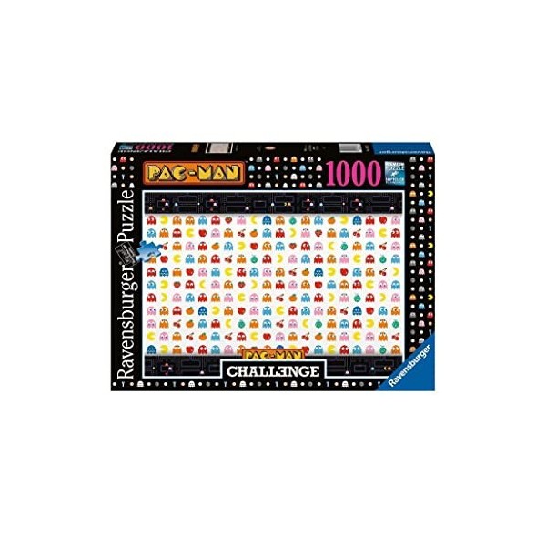 Ravensburger - Puzzle 1000 pièces - Pac-Man Challenge Puzzle - Adultes et enfants dès 14 ans - Puzzle de qualité supérieure