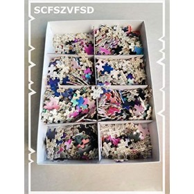 MOY78NWZH Puzzle 1000 Pièces Adultes Puzzle en Bois DIY Cadeau du Festival Pont Noir Et Blanc Et Arbre Rouge Cadeau du Festiv