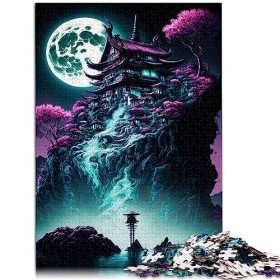 Puzzle Paysage Japonais Adulte 1000 pièces Puzzles pour Adultes et Enfants à partir de 12 Ans Puzzles en Carton Anti-Stress T