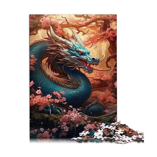 Puzzle Paysage Japonais Adulte 1000 pièces Puzzles pour Adultes et Enfants à partir de 12 Ans Puzzles en Carton Anti-Stress T