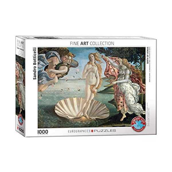 Eurographics Puzzle La Naissance de Vénus par Sandro Botticelli 1000 pièces 