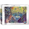 Eurographics Puzzle Marc Chagall Le Cheval de Cirque 1000 pièces, Multicolore 