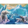 Ravensburger - Puzzle Enfant - Puzzle 300 p XXL - Au royaume des ours polaires - Dès 9 ans - 12947