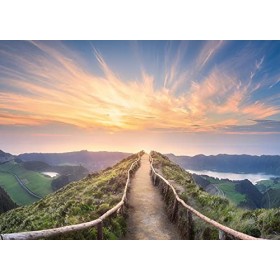 Ravensburger - Puzzle Adulte - Puzzle 1000 p - Paysage de montagnes au Portugal - 88868