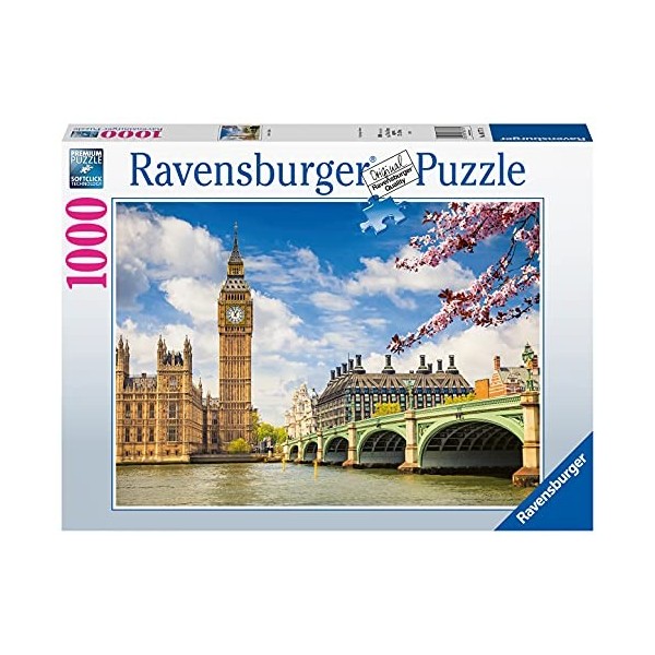 Ravensburger - Puzzle Adulte - Puzzle 1000 p - Big Ben, Londres - 88777
