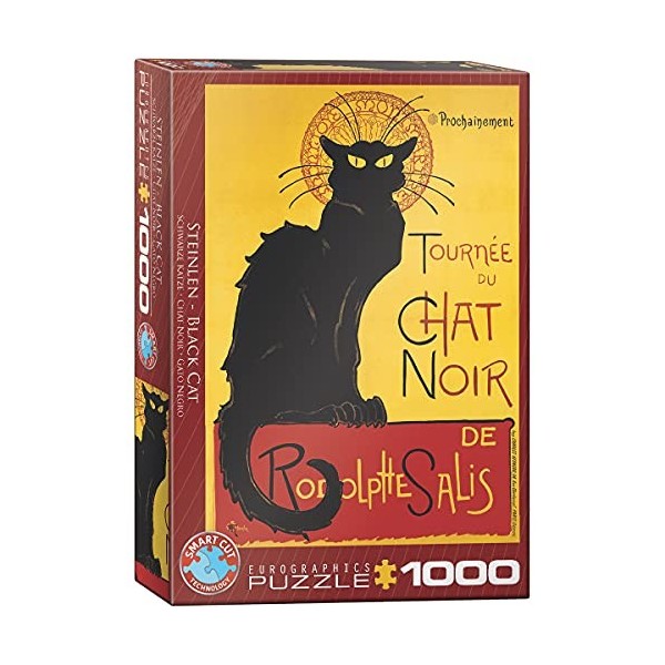 Eurographics Tournee du Chat Noir by Theophile Alexandre Steinle Puzzle 1000 pièces 