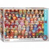 EuroGraphics- Russian Matryoshka Dolls Puzzle, EG60005420, Coloris Assortis, 1000
