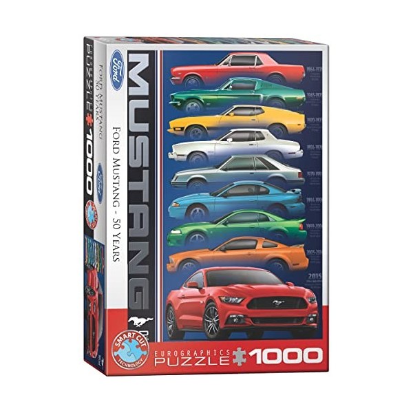 EuroGraphics- Ford Puzzle, 6000-0699, Multicolore