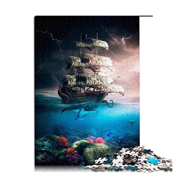 1000 pièces Jeu de Puzzle Paysage Japonais néon Puzzles Puzzles en Carton Jouets éducatifs Taille 26x38cm 