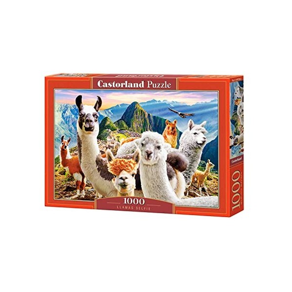 Castorland Puzzle 1000 pièces : Selfie de Lamas