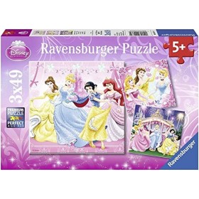 Ravensburger - 09277 - Puzzle Enfant - Blanche-Neige et Ses Amies - 3 x 49 Pièces