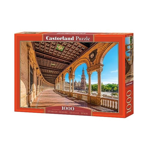 Castorland Puzzle 1000 pièces : Place dEspagne, Séville, Espagne