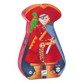 DJECO Puzzle 36p Le Pirate et Son trsor