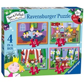 Ravensburger Ben et Holly Ben & Holly 6957 Lot de 4 Puzzles pour Enfants à partir de 3 Ans