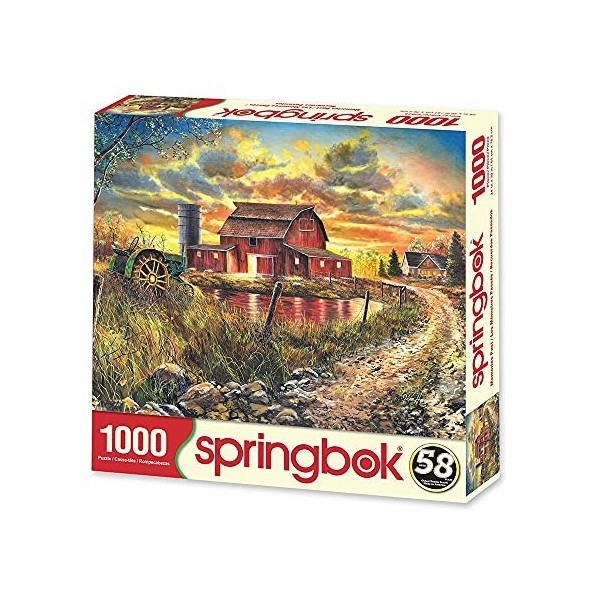 Springbok Puzzle 1000 pièces Souvenirs – Fabriqué aux États-Unis