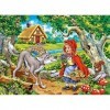 Castorland B-070015 Little Red Riding Hood, 70 pièces, Puzzle Multicolore