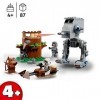 LEGO 75332 Star Wars at-St, Jeu de Construction, Marcheur, avec Minifigurines Scout Trooper, Ewok, Pistolets Blasters, Décora