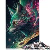 Puzzle pour Adultes et Enfants1000 Pièces Puzzle Loup pour Adultes Puzzles en Carton Jeu Éducatif Défi Jouet Taille 26x38cm 