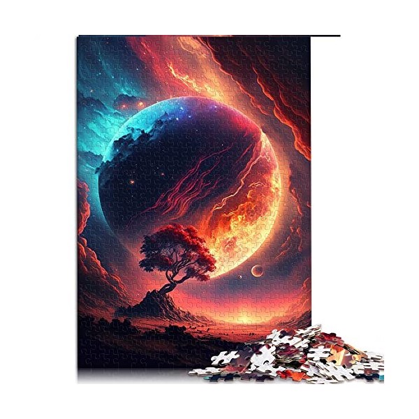 Puzzles pour Adultes 1000 Puzzles Sunset Fantasy Puzzle pour Adultes Puzzles en Carton Jeux de Famille Cadeaux danniversaire