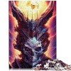 pour Adultes Puzzles Cthulhu Invasion Puzzles pour Adultes 1000 pièces Convient aux Enfants de 12 Ans et Plus Puzzles en Cart