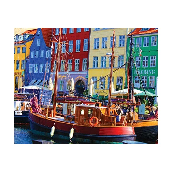 Springboks 1000 Piece Jigsaw Puzzle Copenhagen Waterfront