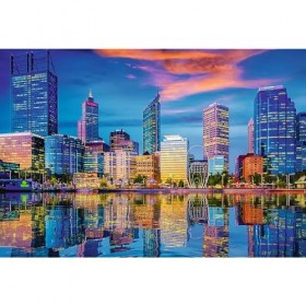 Trefl-1500 Pièces, Carton Le Plus Épais, Bio, ECO, Paysage Urbain, Divertissement pour Adultes et Enfants à partir de 12 Ans,